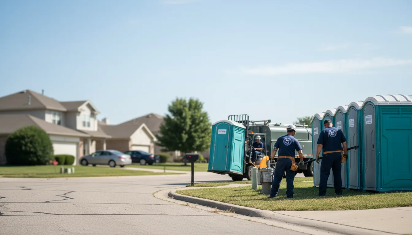 Porta Potty Rental in Foristell, MO near me